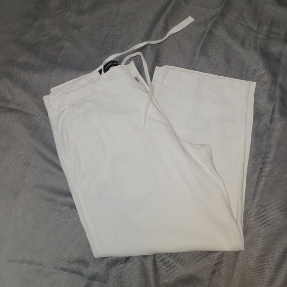 Marc Anthony Men 38X30 Pants Cream Trousers - Picture 9 of 14